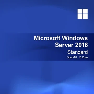 MICROSOFT WINDOWS SERVER 2016 STANDARD 16-CORE